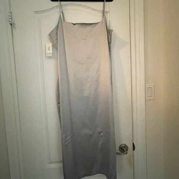 Abercrombie & Fitch satin midi dress - Picture 2 of 4